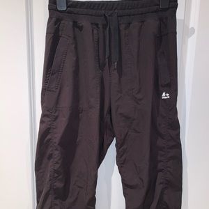3/4 Length Black Track Pants